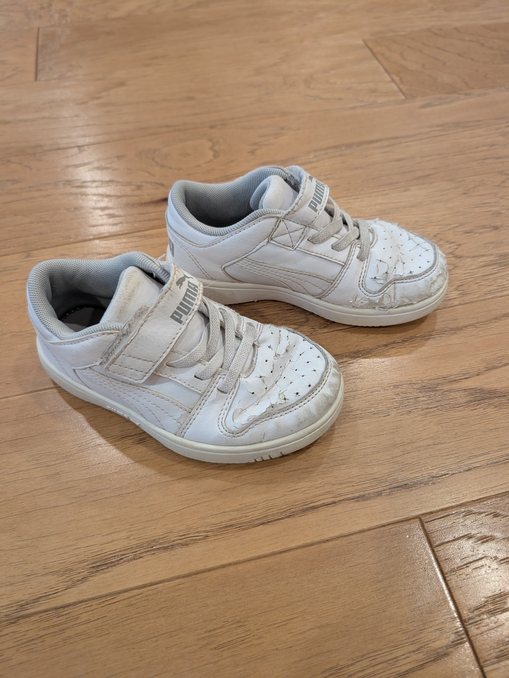 Puma Kids White Sneakers